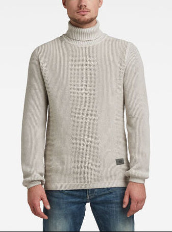 Structured Turtleneck Knitted Sweater Dada sport preloved - seconde main
