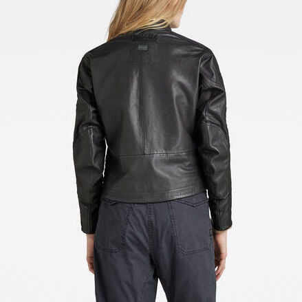Moto Leather Jacket Mix Dada sport preloved - seconde main