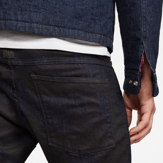 5620 G-Star Elwood 3D Zip Knee Skinny Jeans Dada sport preloved - seconde main