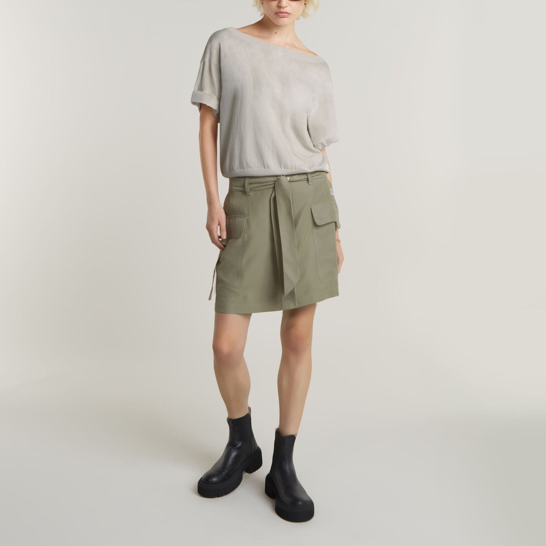 Blousy Boat Neck Jumper Loose Dada sport preloved - seconde main
